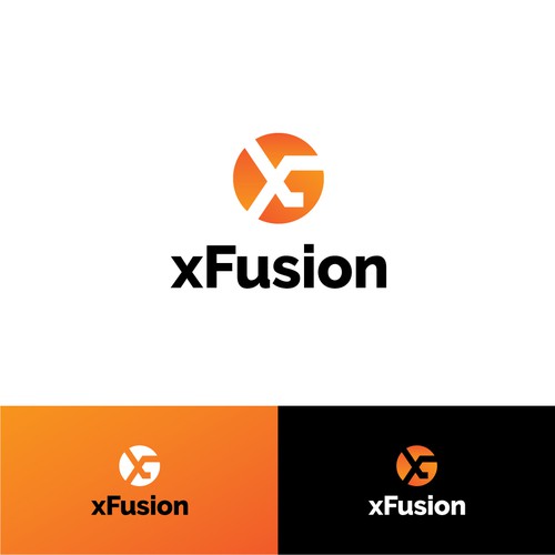 Logo for tech fusion company