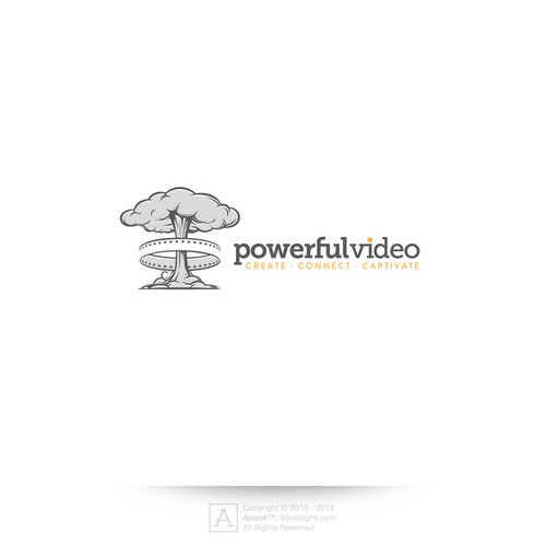 Help Powerful Video with a new logo and business card