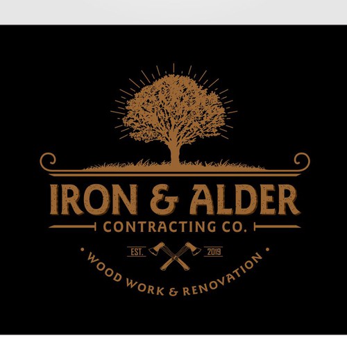 Iron & Alder Wood