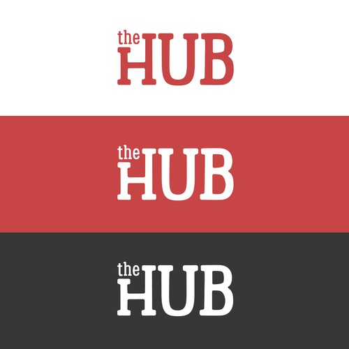 The Hub logo design