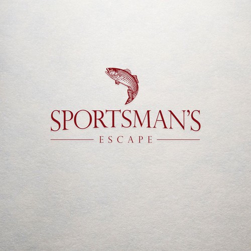 Logo concept for hunting & fishing co.