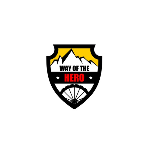 Logo concept for an organization that provides leadership courses through bicycle treks