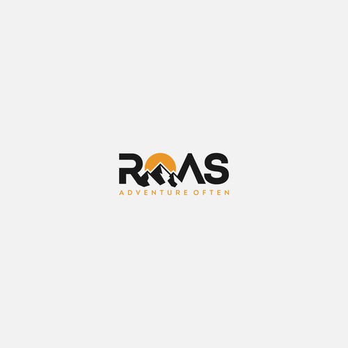 Logo design concept for Roas adventure often