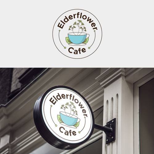 Logo design for a cafe 