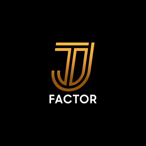 Letter TJ or JT Logo