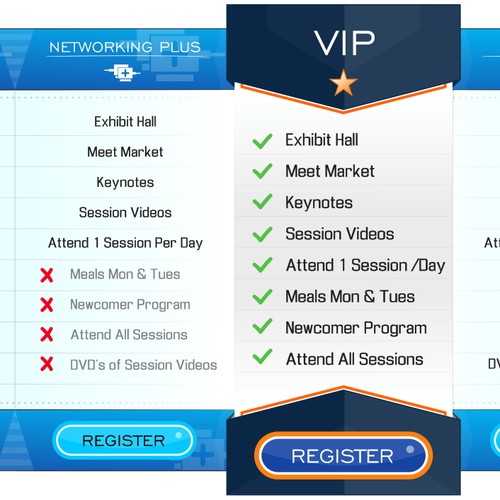 Create a Pricing Table ad for Affiliate Summit
