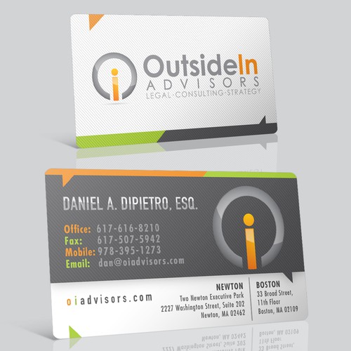 Stationery for Outside In Advisors, LLC