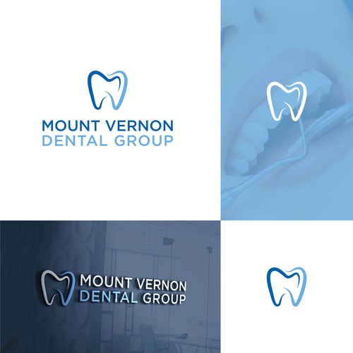 Logo design concept for Mount Vernon Dental Group