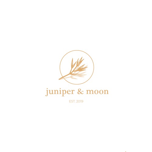 Feminine logo for women's clothing and apparel brand.