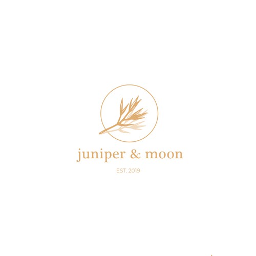 Feminine logo for women's clothing and apparel brand.