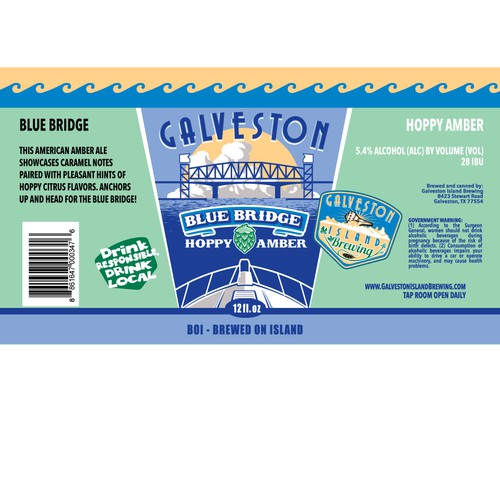 Beer Can label design