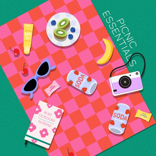 Picnic essentials design