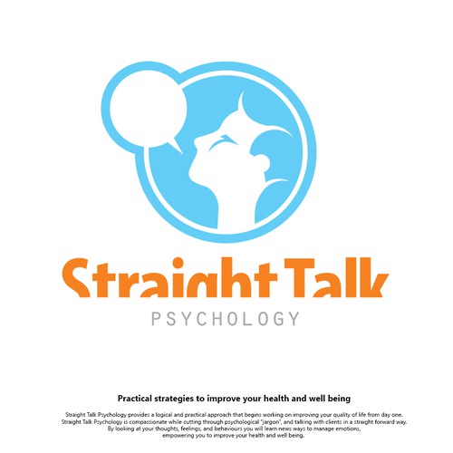 Bold, simple and modern logo design for psychology practice