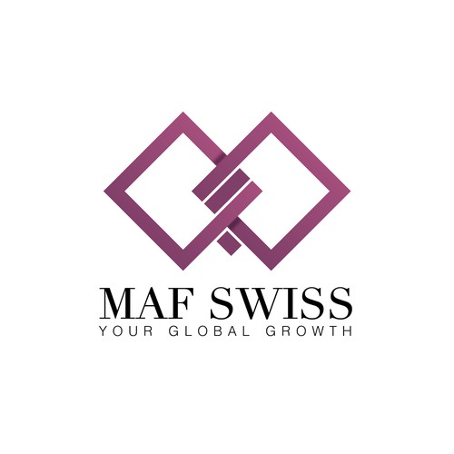 Modern logo for Global Finance Company