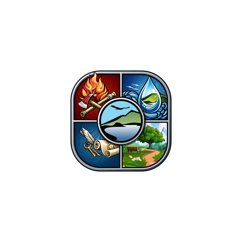 Pueblo West Colorado Logo design