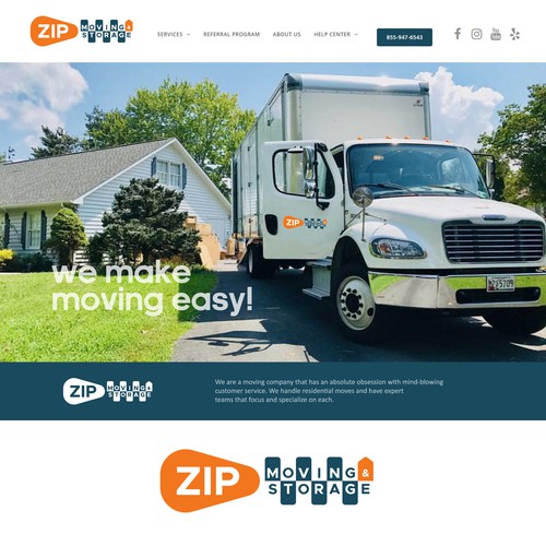 Logo concept for ZIP