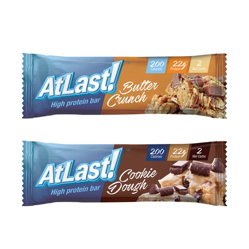 Protein bar packaging