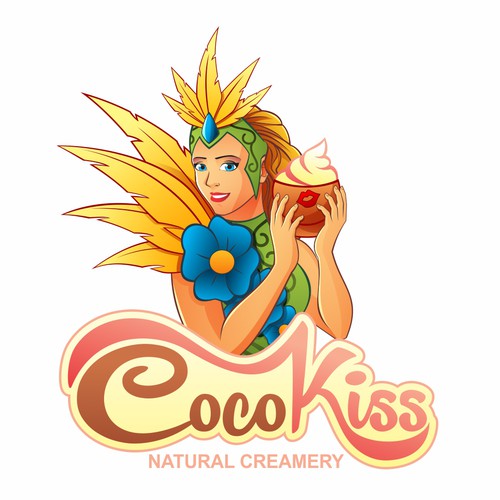 Woman Mascot for Ice Cream Company