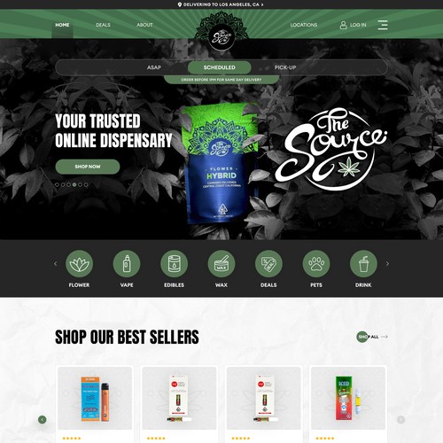 CBD HEMP WEB DESIGN