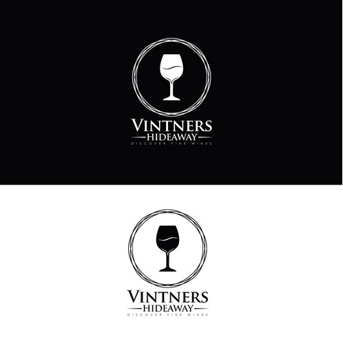 Logo for a wine tasting room 