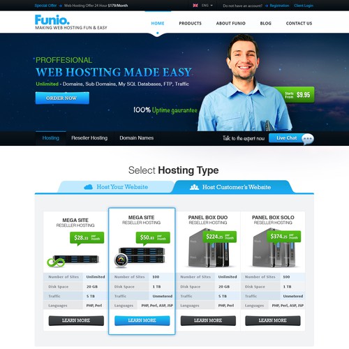 Guaranteed Contest: Home Page Redesign, existing site - Help Funio.com for a New Look !