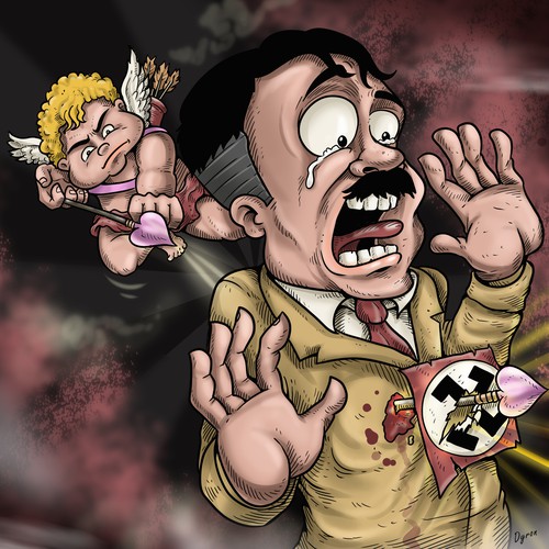 Hitler Illustration