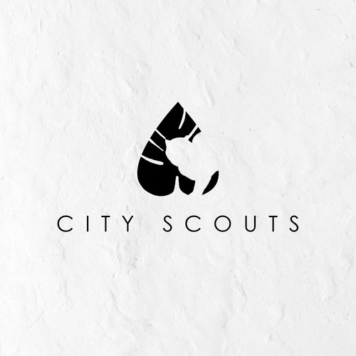 Minimalist Logo Concept for City Scouts