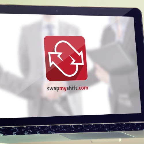 Create a new logo for an upcoming website launch for SwapMyShift.com