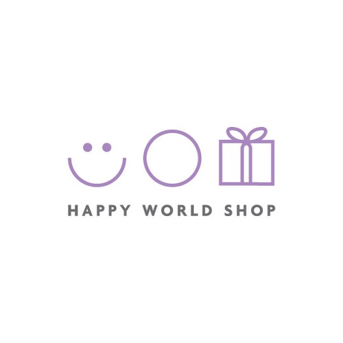 Help Happy World Shop with a new logo
