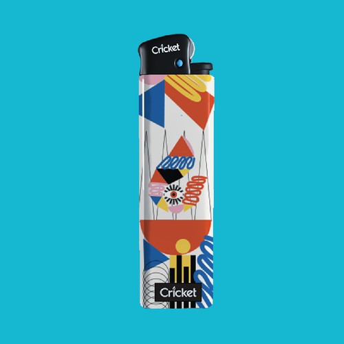 Creative concept  for a new Cricket Lighters collection