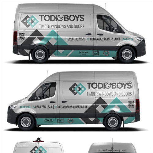 Todi&Boys Van Wrap Design