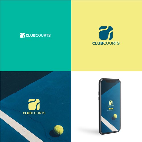 logo for booking tennis courts