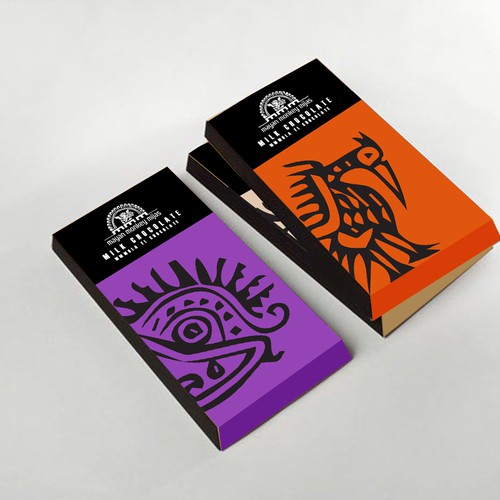 Mayan Monkey Mijas - Chocolate Factory - Product Packaging