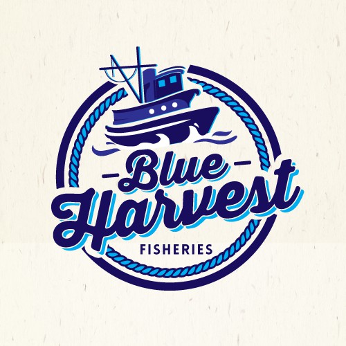 Create a logo for a sustainable seafood shellfish company