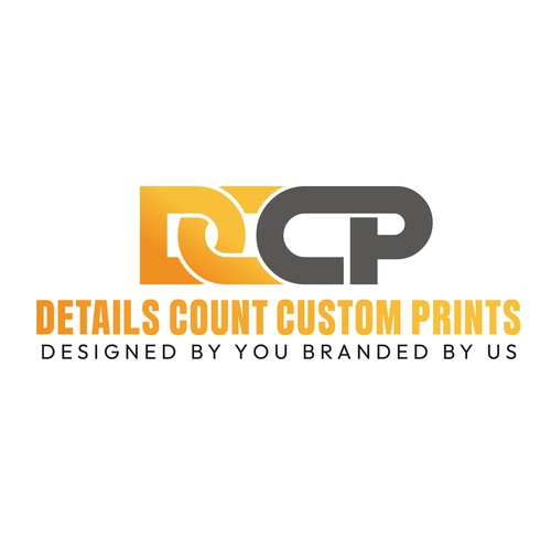 DCCP — Details Count Custom Prints Monogram Logo
