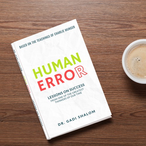 Human Error Book Cover Contest Entry