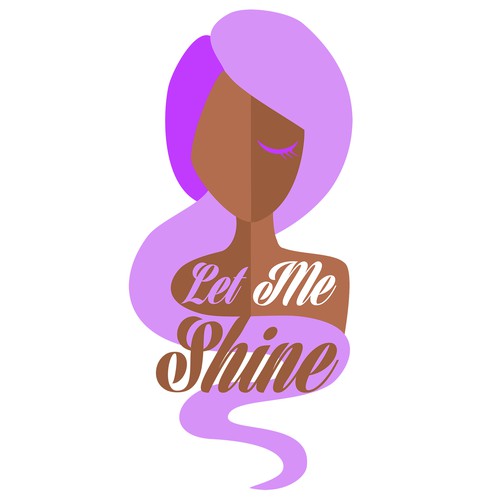 Logo for hair extension brand