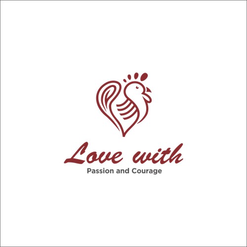 LOGO LOVE CHICKEN