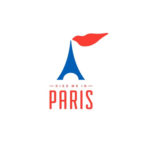 Create the ultimate LOGO that's fresh, creative, and bold for Kiss Me in Paris!