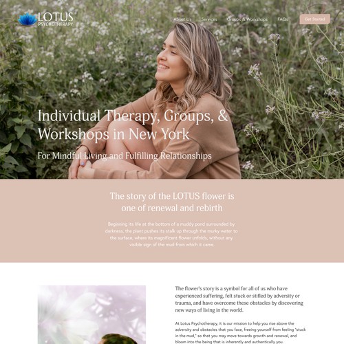 Therapist Website