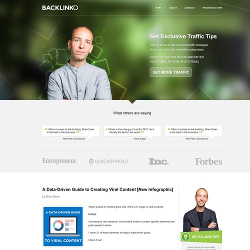 Backlinko Web Design