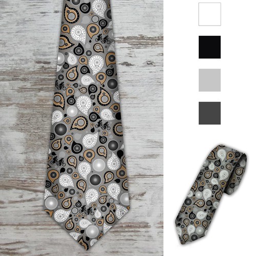 Elegant mans tie design