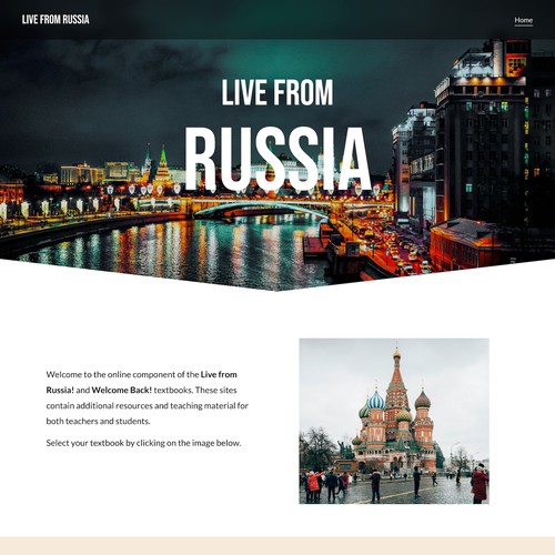 Live From Russia Educational Design