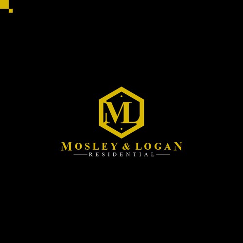 Concept logo for construction company