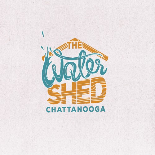 logo for THE WATER SHED - craft the coastal culture