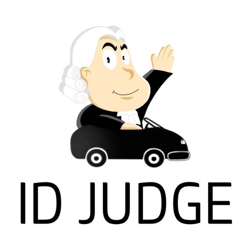 Judge Cartoon Logo