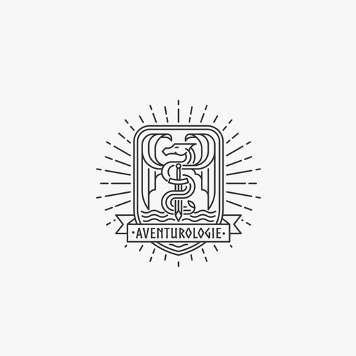 Aventurologie Logo Design for a Role Playing Game company