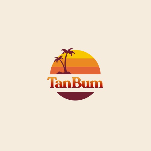 Seller suntan lotion logo.