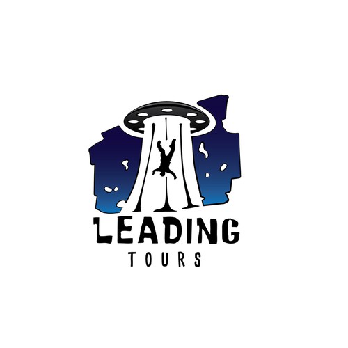 Leading Tours Logo design