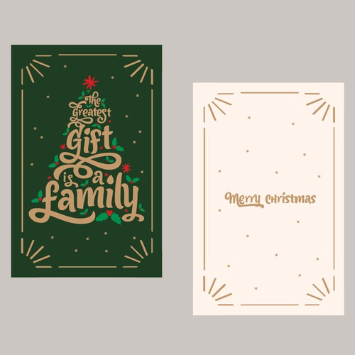 CHRISTMAS GREETING CARD